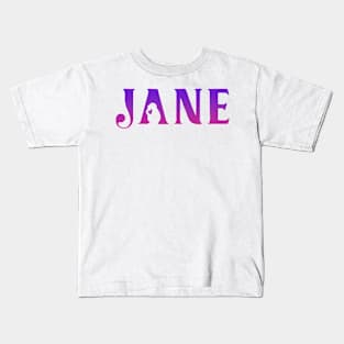 JANE tv series fan works graphic design by ironpalette Kids T-Shirt